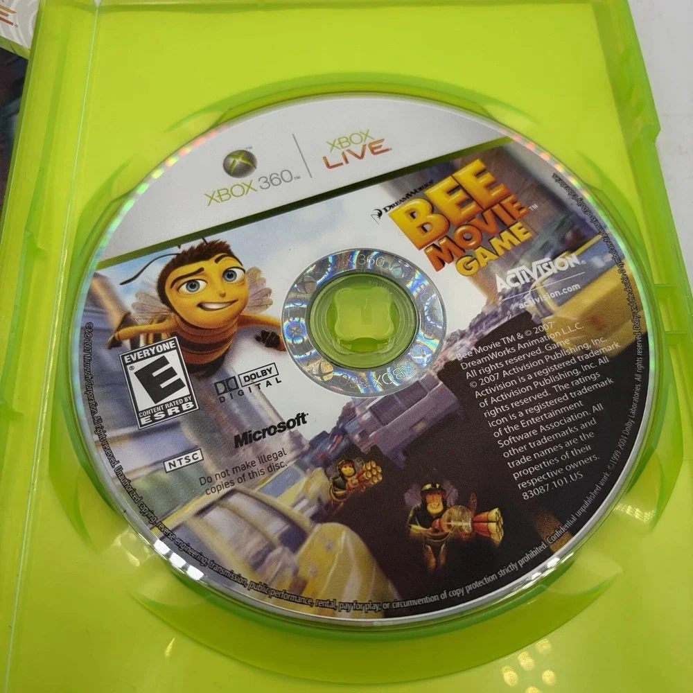 Bee Movie Game (Microsoft Xbox 360, 2007) DreamWorks CIB